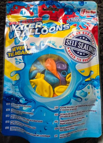 Waterballonnen - 100 stuks zelfsluitend beschikbaar voor biedingen