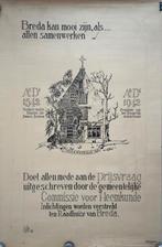 Dio Rovers houtsnede "Molenstraat Breda - Prijsvraag.." 1942, Antiek en Kunst, Ophalen