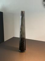 Mondgeblazen vaas Leonardo, Zwart, Nieuw, Ophalen of Verzenden, Glas