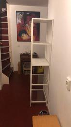 Stellingkast Vittsjö Ikea wit glazen plankjes, Ophalen, Zo goed als nieuw