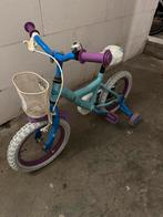 Leuke kinderfiets met zijwieltjes, Fietsen en Brommers, Fietsen | Meisjes, Ophalen of Verzenden, Gebruikt, 16 inch, Handrem