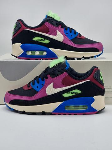 Nike air max 90 premium - dark beetroot (2020) - size 35.5 beschikbaar voor biedingen