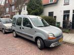 Renault Kangoo CAMPER 1.4 Breed Priv Euro 2002 zilver, 1025 kg, 4 cilinders, Schuifdeur, Origineel Nederlands