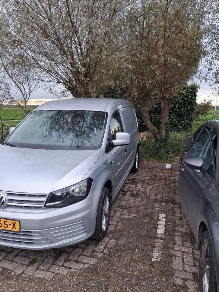 Volkswagen Caddy 2.0 TDI 75KW 2016, Auto's, Bestelauto's, Particulier, Volkswagen, Diesel, Geïmporteerd, Zilver of Grijs, Leder en Stof
