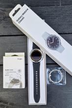 Samsung galaxy watch 4 classic, Zwart, Samsung ⌚️, Ophalen of Verzenden, Zo goed als nieuw