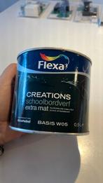 Schoolbordverf wit, Doe-het-zelf en Verbouw, Verf, Beits en Lak, Gebruikt, Wit, Ophalen of Verzenden, Verf