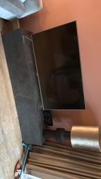 Tv meubel leisteen look, 170cm breed, Huis en Inrichting, Kasten | Televisiemeubels, Ophalen, Overige materialen, Gebruikt, 150 tot 200 cm