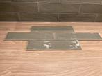 Wandtegels voor keuken of badkamer olijfgroen.  7,5 x 30 cm, Doe-het-zelf en Verbouw, Tegels, Nieuw, 20 tot 40 cm, Minder dan 5 m²