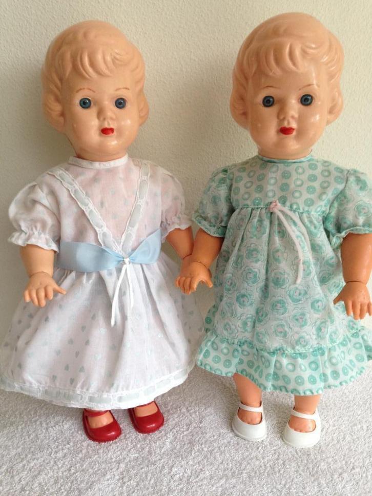 💞2 Nette WILDEBRAS poppen uit de jaren 60., Verzamelen, Poppen, Zo goed als nieuw, Pop, Ophalen of Verzenden
