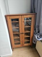 IKEA Leksvik vitrinekast met glas, Ophalen, 50 tot 100 cm, 25 tot 50 cm, Glas