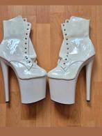 Nieuwe pleasers maat 38. Binnenzool max 24.3, Kleding | Dames, Schoenen, Wit, Nieuw, Ophalen of Verzenden, Schoenen met hoge hakken