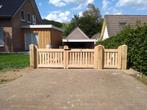 houten poorten maatwerk hekken toegangspoorten tuinpoorten, Nieuw, Ophalen of Verzenden, 150 tot 200 cm, Hout