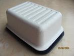 VINTAGE lichtgrijs blauw TUPPERWARE 2-delige BOTERVLOOT IZGS, Huis en Inrichting, Keuken | Tupperware, Ophalen of Verzenden, Gebruikt