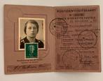 Postidentiteitskaart 1952 persoonsbewijs Rotterdam, Verzamelen, Overige Verzamelen, Verzenden, Gebruikt