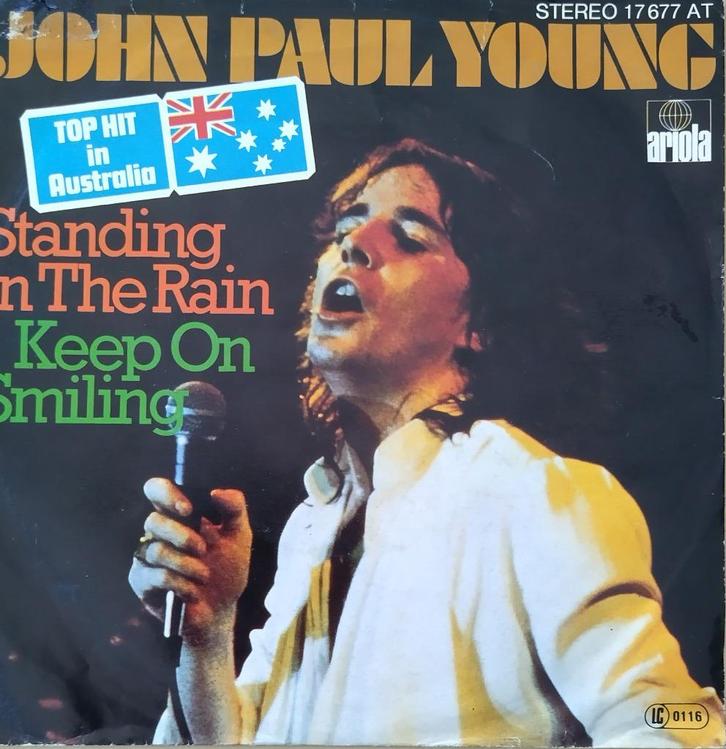 John Paul Young - Standing in the rain, Cd's en Dvd's, Vinyl Singles, Zo goed als nieuw, Single, Pop, 7 inch, Verzenden