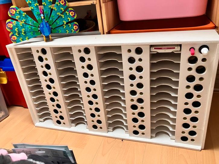 Stampin up opbergmeubel voor stiften inkt en stempelkussens, Hobby en Vrije tijd, Stempelen, Nieuw, Overige typen, Ophalen