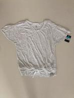 Nike shirt creme met zachte pantherprint, maat S (NIEUW), Nike, Ophalen of Verzenden, Nieuw, Maat 36 (S)