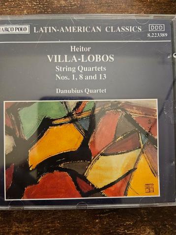 Villa-Lobos Strijkkwartetten 1, 8 & 13 - CD beschikbaar voor biedingen