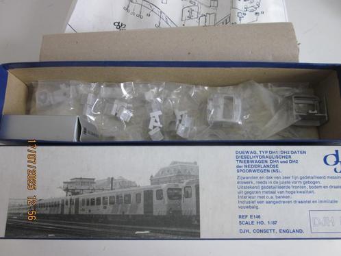 DJH / Modelloco E146 Kit Wadloper DH1 NS, Hobby en Vrije tijd, Modeltreinen | H0, Zo goed als nieuw, Locomotief, Gelijkstroom