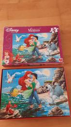 Puzzel little Mermaid kleine Zeemeermin jumbo 50 stukjes, Hobby en Vrije tijd, Ophalen of Verzenden, Minder dan 500 stukjes, Gebruikt