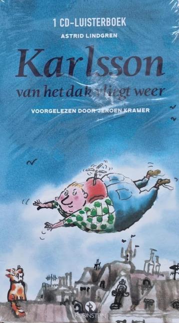 1-CD Luisterboek Karlsson Van Het Dak Vliegt Weer NIEUW beschikbaar voor biedingen