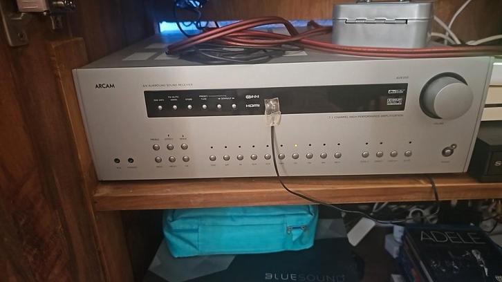 Arcam avr 350 incl a.b top staat, Audio, Tv en Foto, Versterkers en Receivers, Zo goed als nieuw, 120 watt of meer, Overige merken