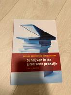 Schrijven in de juridische praktijk, Boeken, Studieboeken en Cursussen, Ophalen of Verzenden, Zo goed als nieuw