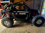 Te koop elektrische politie auto 2 persoons 4x4, Kinderen en Baby's, Ophalen of Verzenden, Zo goed als nieuw