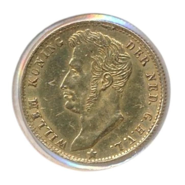 Nederland 5 Gulden 1826B Willem 1, Postzegels en Munten, Edelmetalen en Baren, Goud, Ophalen of Verzenden