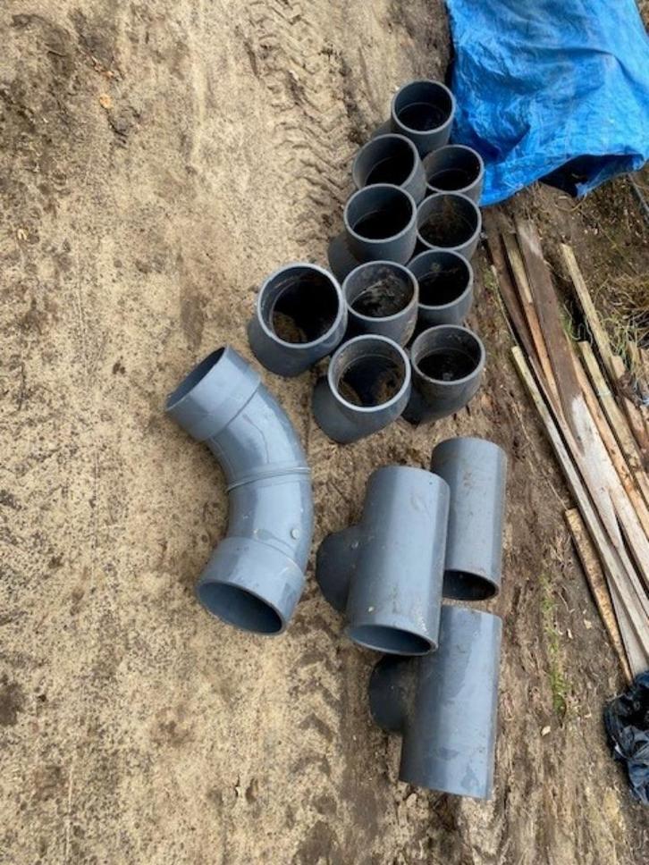 Pvc 200 mm hogedruk leiding, Doe-het-zelf en Verbouw, Buizen en Afvoer, Nieuw, Overige typen, Pvc, Minder dan 2 meter, 80 mm of meer