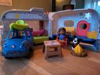 Fisher Price, Little People - caravan, Ophalen of Verzenden, Zo goed als nieuw, Speelset, Met geluid