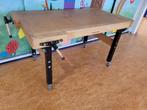 timmertafel / werkbank hout, Doe-het-zelf en Verbouw, Werkbanken, Ophalen, Gebruikt, 170 cm of meer, Bankschroef