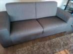 Stoffen 2 persoons bank, Ophalen, Gebruikt, Tweepersoons, 75 tot 100 cm