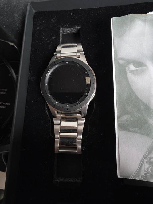 Samsung Galaxy Watch Special Edition, Sieraden, Tassen en Uiterlijk, Smartwatches, Gebruikt, Zilver, Calorieverbanding, Hartslag