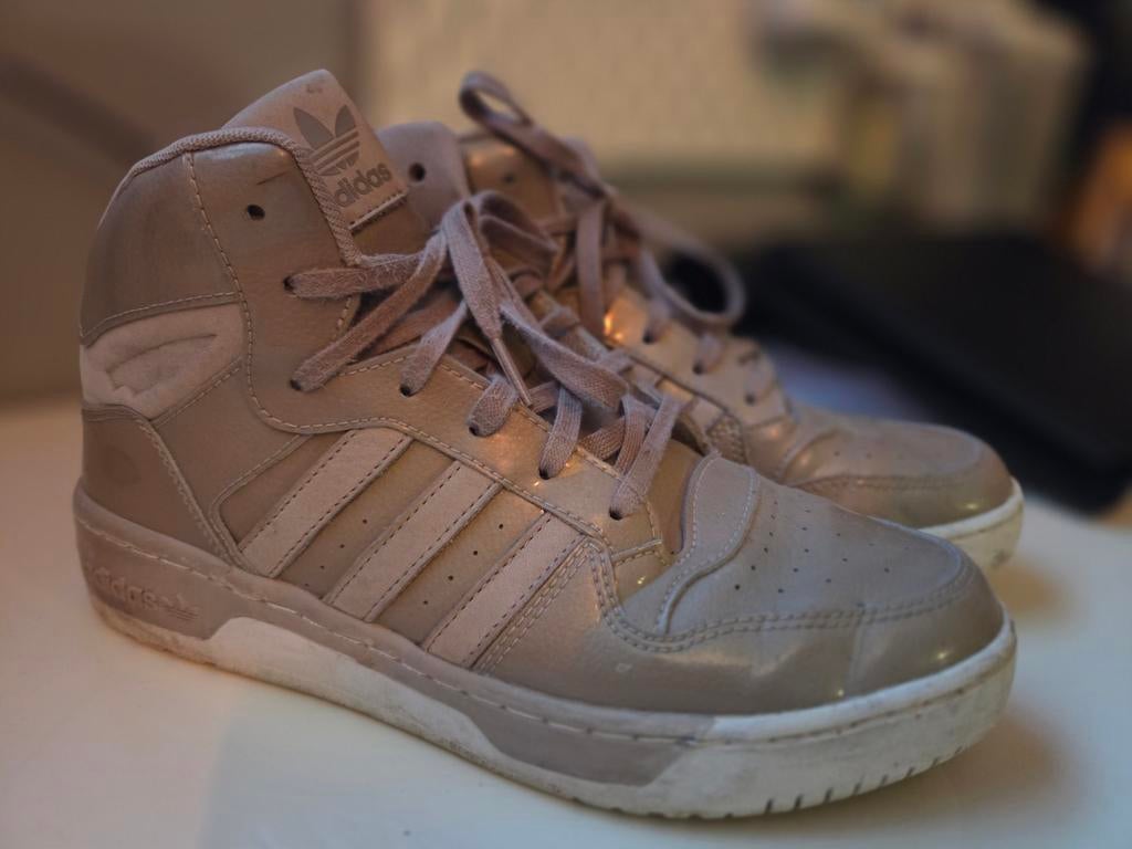 Hoge sneakers Adidas, Adidas, Beige, Ophalen of Verzenden, Sneakers of Gympen