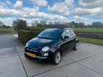 Fiat 500C 0.9 85pk cabrio Turbo Twinair, Auto's, Fiat, Cabriolet, Zwart, Bedrijf, Handgeschakeld