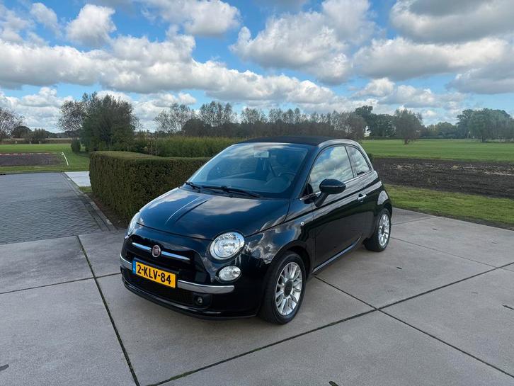 Fiat 500C 0.9 85pk cabrio Turbo Twinair, Auto's, Fiat, Bedrijf, Benzine, A, Cabriolet, Handgeschakeld, Geïmporteerd, Zwart, Voorwielaandrijving