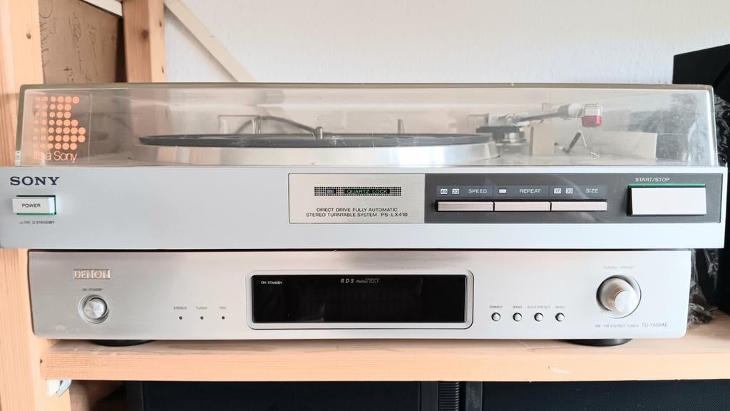 Sony PS-LX410 Platenspeler - Direct Drive, Volautomatisch, Gebruikt, Automatisch, Ophalen of Verzenden, Platenspeler