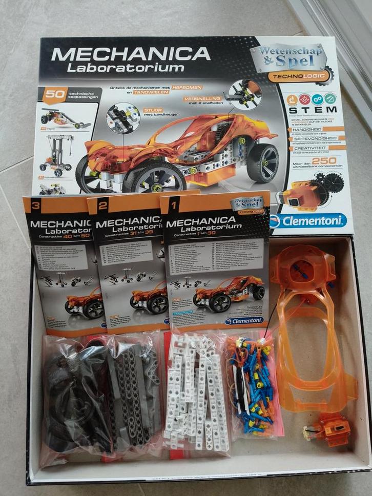 Mechanica Laboratorium Elektromotor - Clementoni, Kinderen en Baby's, Speelgoed | Educatief en Creatief, Nieuw, Bouwen, Elektronica