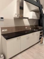 Keller keuken Elba + Zanussi apparatuur, Huis en Inrichting, Ophalen, Gebruikt, Overige materialen, Wit