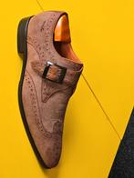 Nieuw Van Lier suede schoenen met gesp en beige kleur 7/5, Overige kleuren, Verzenden, Van Lier, Nieuw