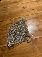 Schaaltje waaier kristal, Ophalen of Verzenden