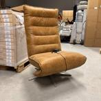 Fauteuil Tijuana – Elektrisch verstelbaar | Foggia Cognac, Ophalen, ., Nieuw, 75 tot 100 cm
