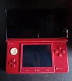 Nintendo 3ds rood Incl. spellen, Spelcomputers en Games, Spelcomputers | Nintendo 2DS en 3DS, Ophalen of Verzenden, Zo goed als nieuw