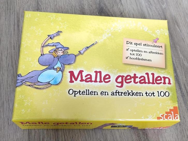 Malle Getallen Optellen en Aftrekken tot 100 leren rekenen, Kinderen en Baby's, Speelgoed | Educatief en Creatief, Zo goed als nieuw