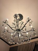 2 kroonluchters 6 arms en 8 arms chroom, Huis en Inrichting, Lampen | Kroonluchters, Ophalen, Zo goed als nieuw