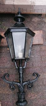 Gietijzeren lantaarnpaal, Tuin en Terras, Buitenverlichting, Ophalen, Gebruikt, Staande lamp, Netvoeding