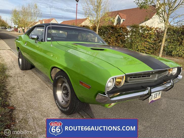 Dodge Challenger | 1971 | Route 66 Auctions, Auto's, Oldtimers, Bedrijf, Te koop, Dodge, Benzine, Overige carrosserieën, Handgeschakeld
