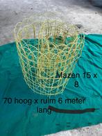 Gaas hekwerk 6 meter, Ophalen of Verzenden, Zo goed als nieuw, Minder dan 10 meter