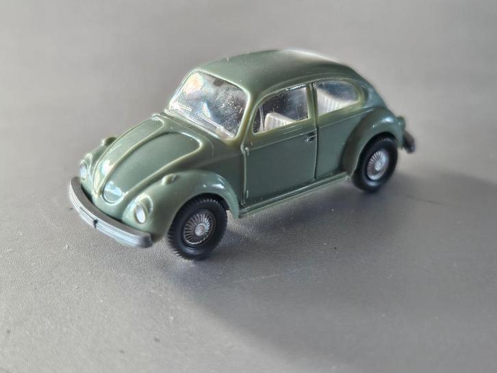 1:87 Volkswagen VW Kever groen Wiking € 7, Hobby en Vrije tijd, Modelauto's | 1:87, Zo goed als nieuw, Auto, Wiking, Verzenden